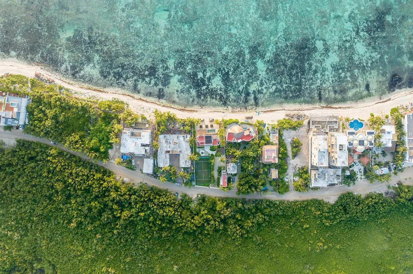 Vila Zama House Tankah Bay Tulum Mexiko